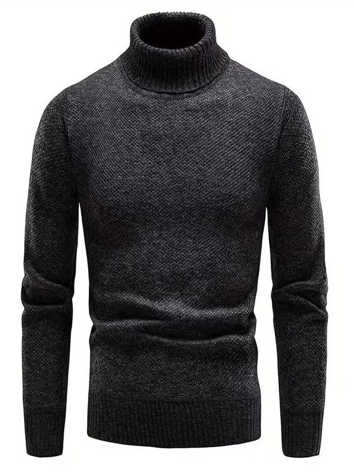 Wessam – Elegancki Sweter Z Dzianiny Z Golfem