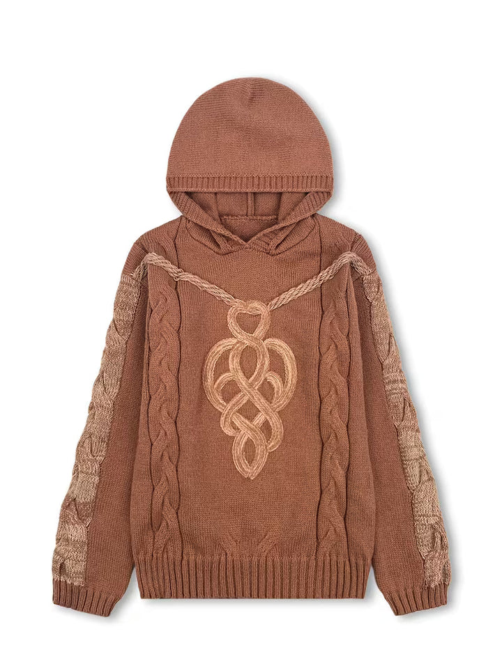 Cypriana – Elegancki Sweter z Kapturem