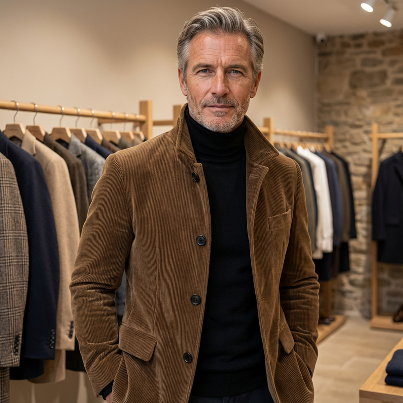 Eusebiu – Stylowa Kurtka w Stylu Vintage