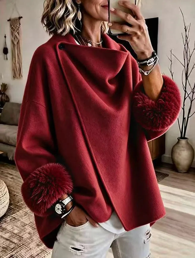 Maddia - Elegancka Kurtka Ze Sztucznego Futra