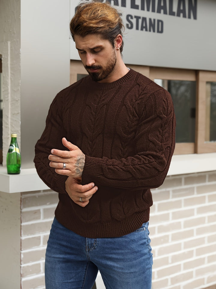 Bavon - Swobodny Sweter W Paski