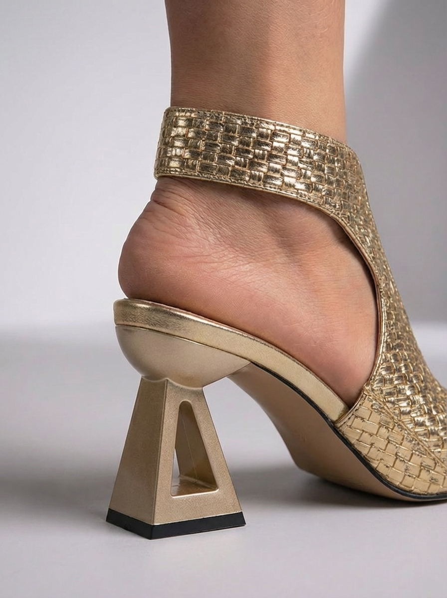 Nylara – Eleganckie Sandały z Plecionki