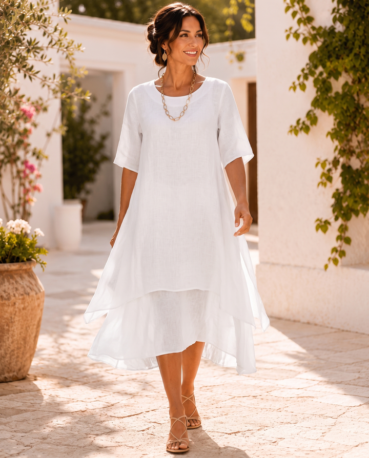 Isilde - Elegancka I Wygodna Sukienka Maxi
