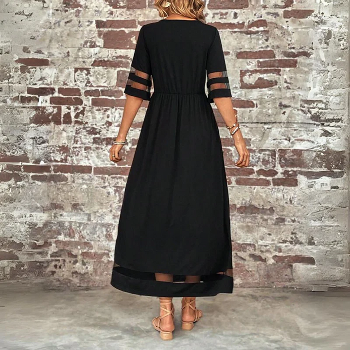 Dayena – Elegancka Sukienka Zakrywająca Brzuch
