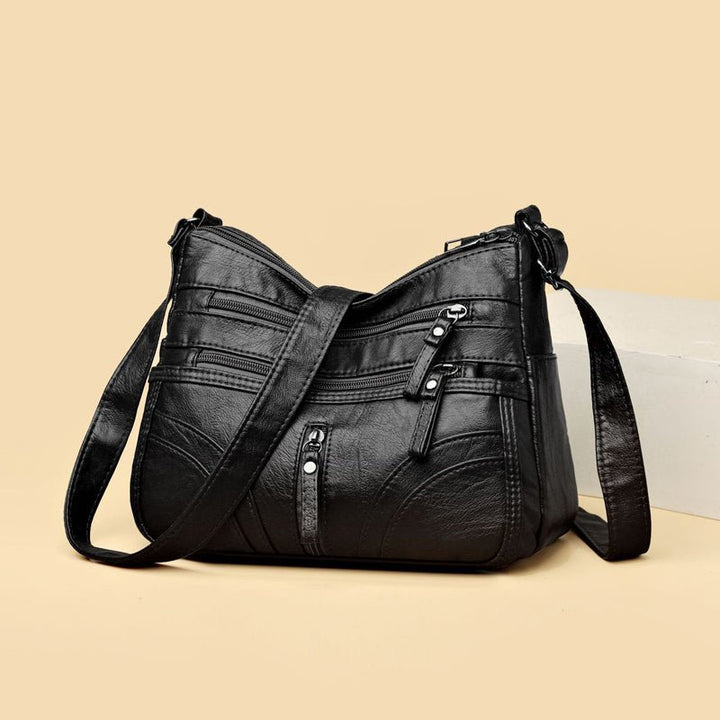 Brendiena - Skórzana Torba w Stylu Casual Vintage