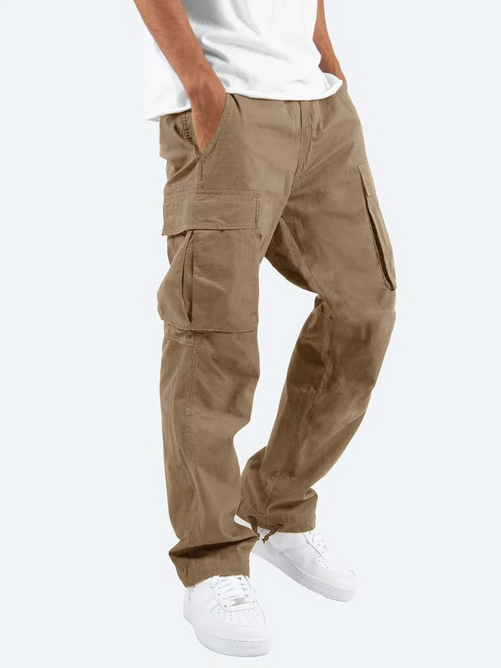 Fabian – Spodnie Cargo w Stylu Casualowym