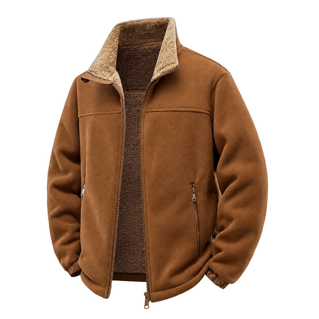 Bridley – Bluza Polarowa Zapinana na Zamek z Podszewką z Materiału Sherpa