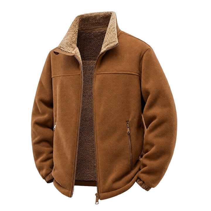 Bridley – Bluza Polarowa Zapinana na Zamek z Podszewką z Materiału Sherpa