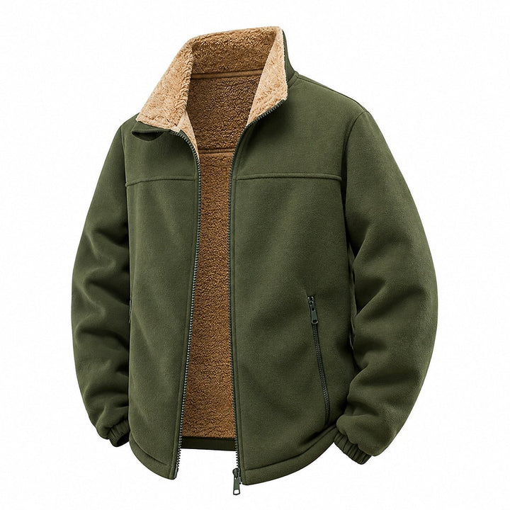 Bridley – Bluza Polarowa Zapinana na Zamek z Podszewką z Materiału Sherpa