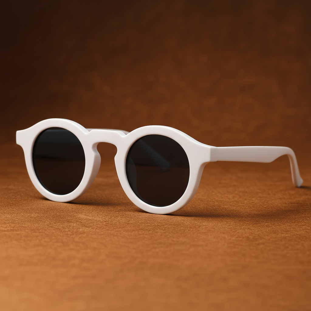 ShadeMingle - Kostka Okulary Przeciwsłoneczne Retro