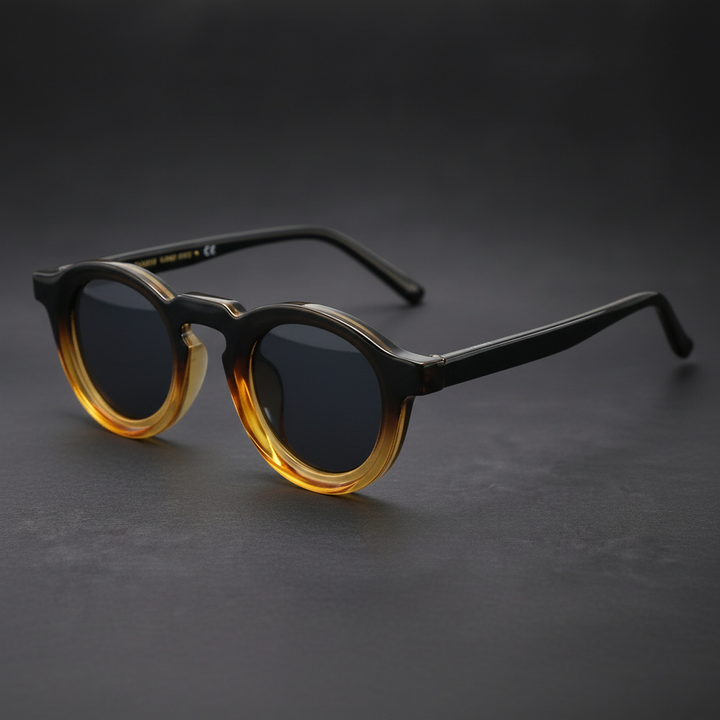 ShadeMingle - Kostka Okulary Przeciwsłoneczne Retro