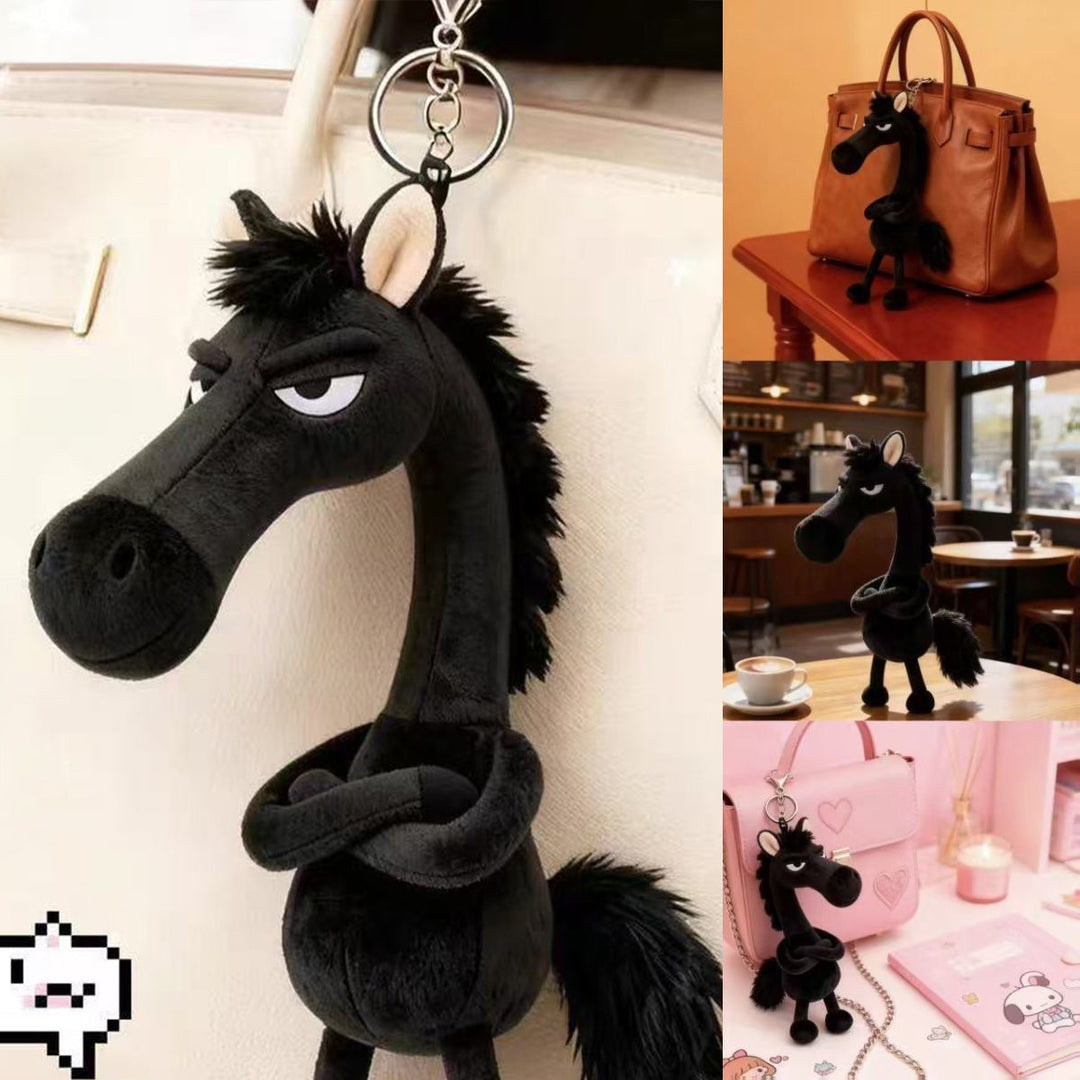 TinyHorse – Ręcznie Robiona Miękka Zabawka Pacynka