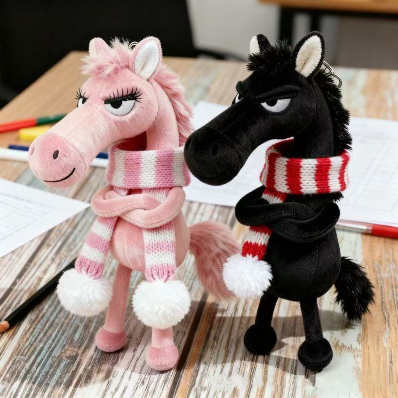 TinyHorse – Ręcznie Robiona Miękka Zabawka Pacynka