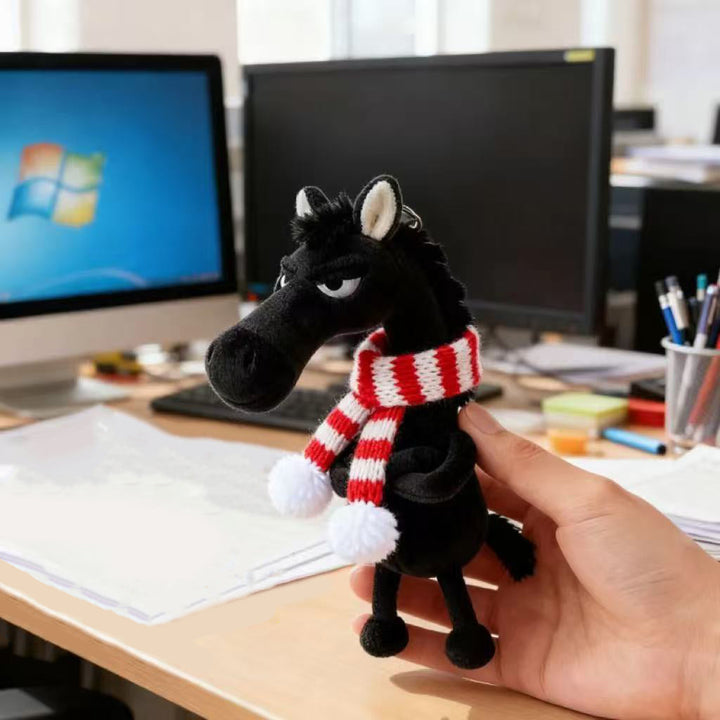TinyHorse – Ręcznie Robiona Miękka Zabawka Pacynka