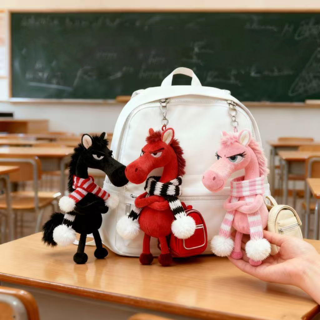TinyHorse – Ręcznie Robiona Miękka Zabawka Pacynka