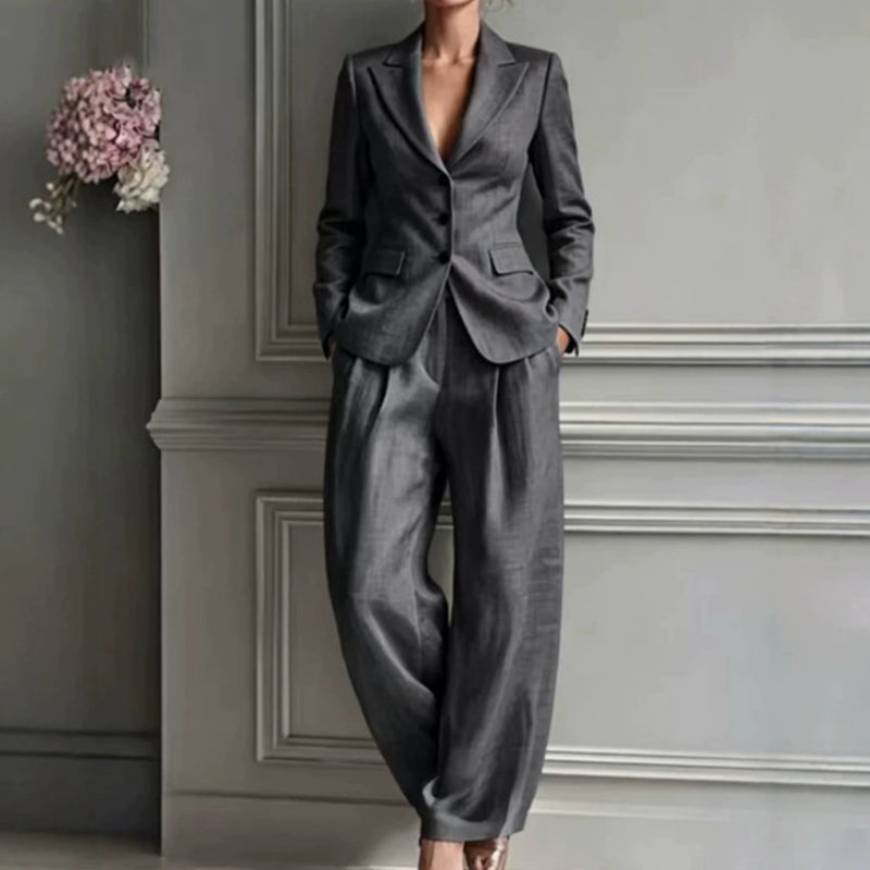 Malisa - Elegancki Dwuczęściowy Komplet