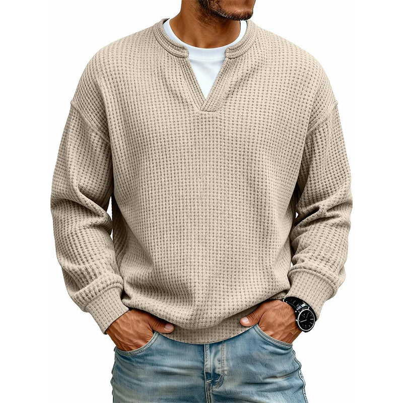 Tavin – Sweter Z Długim Rękawem Z Dzianiny
