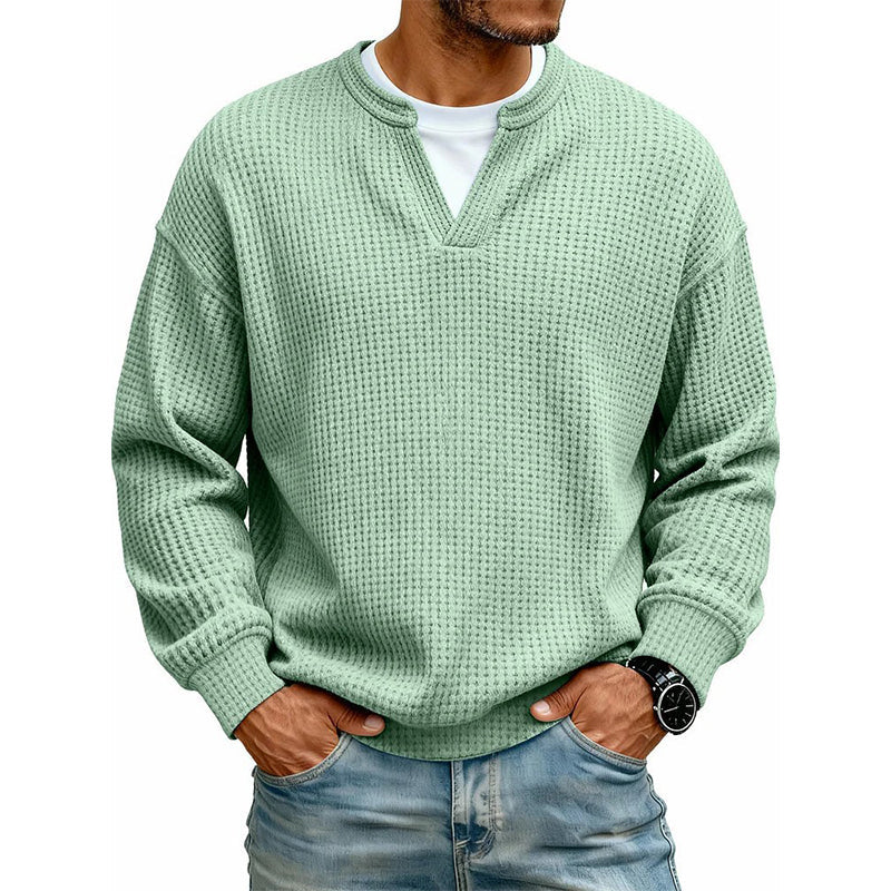 Tavin – Sweter Z Długim Rękawem Z Dzianiny