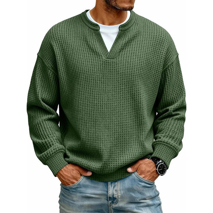 Tavin – Sweter Z Długim Rękawem Z Dzianiny