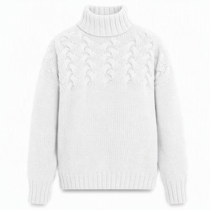 Jimmima – Dzianinowy Sweter Z Golfem