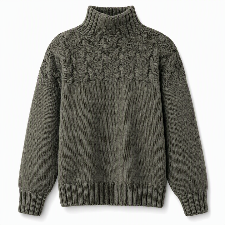 Jimmima – Dzianinowy Sweter Z Golfem