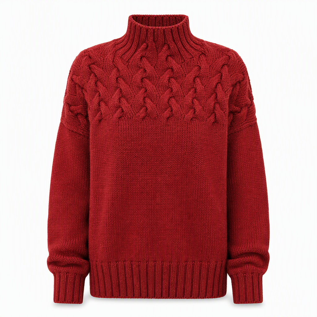 Jimmima – Dzianinowy Sweter Z Golfem