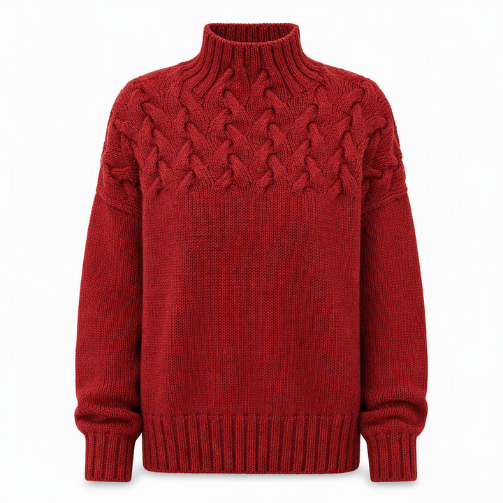 Jimmima – Dzianinowy Sweter Z Golfem