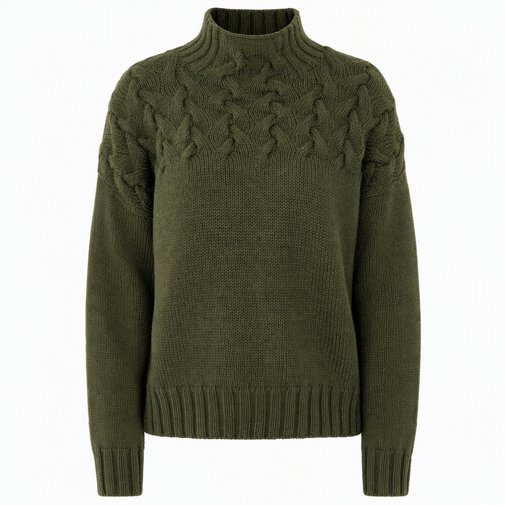 Jimmima – Dzianinowy Sweter Z Golfem