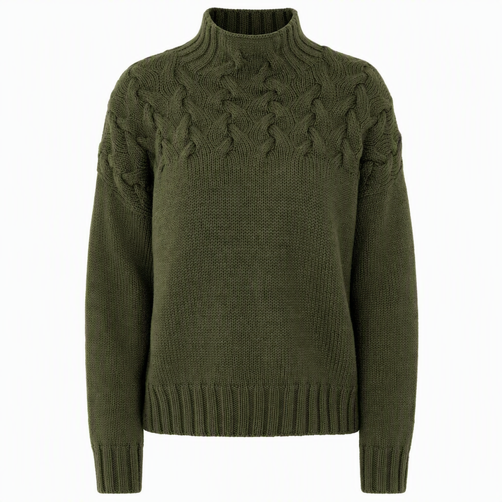 Jimmima – Dzianinowy Sweter Z Golfem