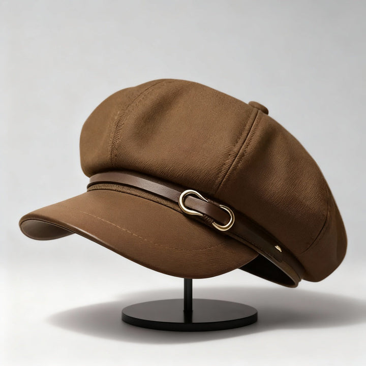 Naurine – Swobodna Wełniana Czapka Beret