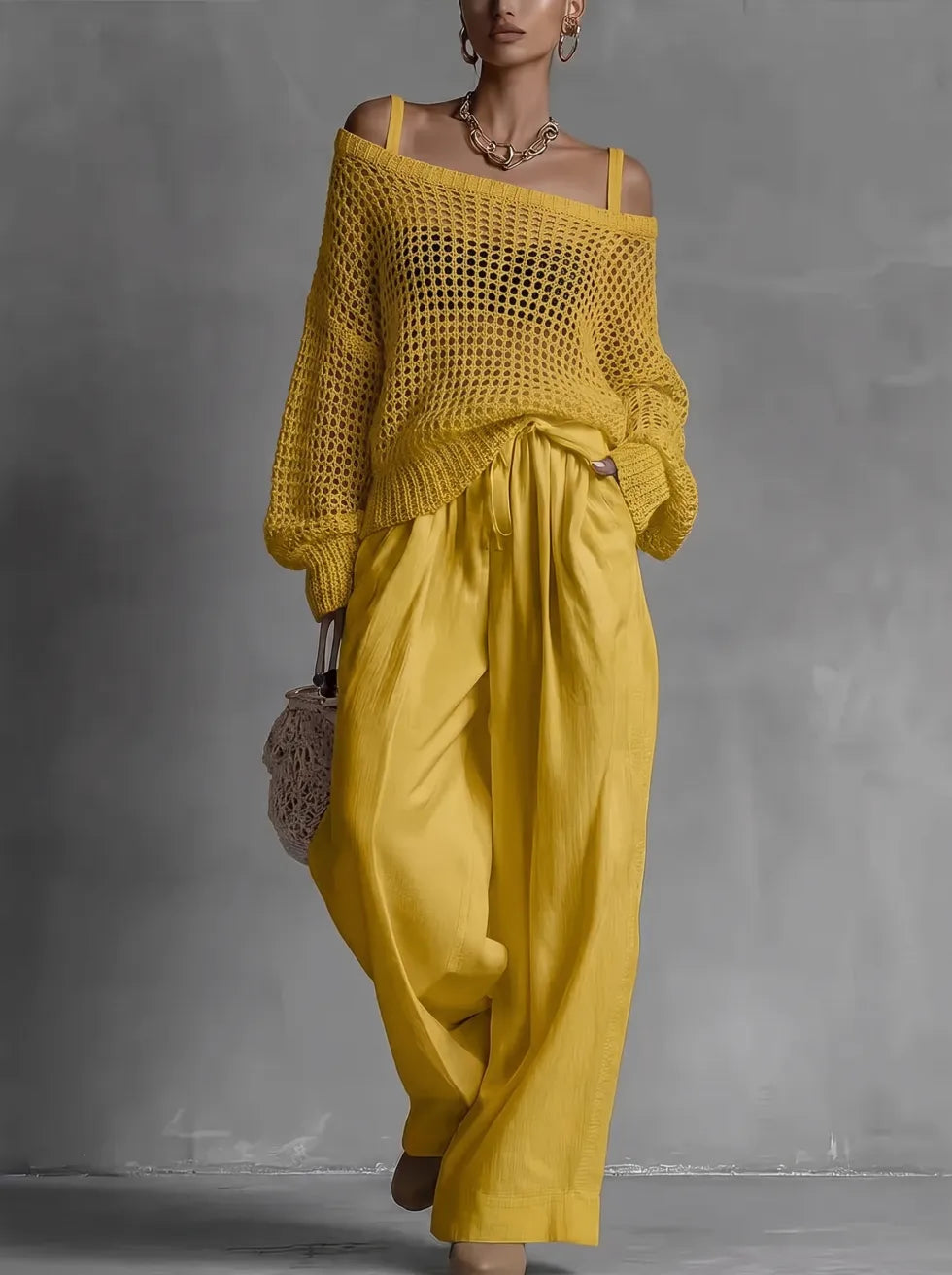 Shaneka - Elegancki Zestaw Dwuczęściowy