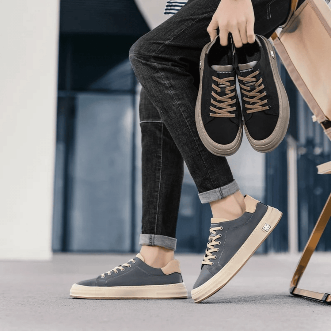 Snelle – swobodne sznurowane trampki
